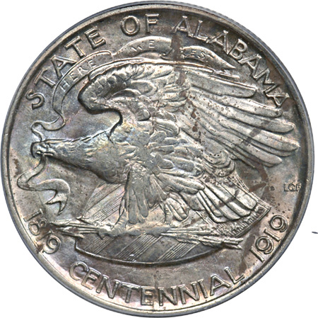 1921 2x2 Alabama. PCGS MS-64.