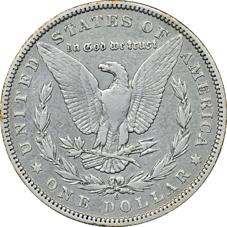 Three Morgan Silver Dollars.