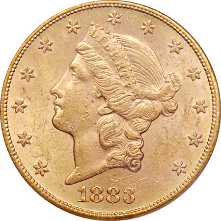 1883-S PCGS MS-62.