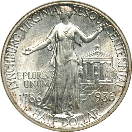 Three Commemorative Half Dollars.