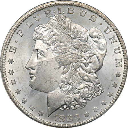 Three 1883-CC PCGS MS-63.