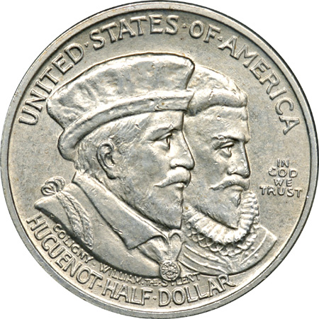 Four Silver Commemorative Half Dollars.