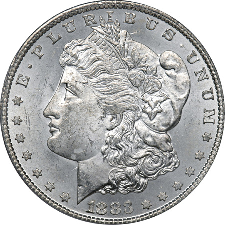 Three 1883-CC PCGS MS-63.