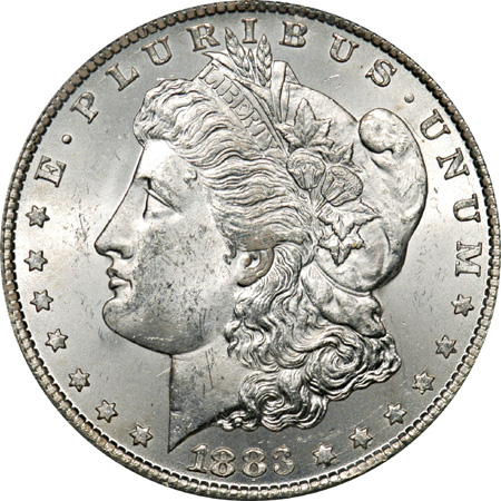 Three 1883-CC PCGS MS-63.