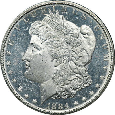 1884-CC GSA MS-63+ DMPL.