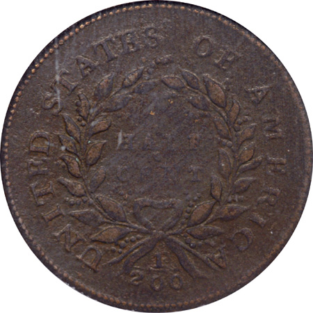 1793 PCGS VF-25.