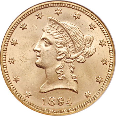 1894 NGC MS-65.