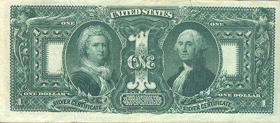 1896 $1.00. XF.