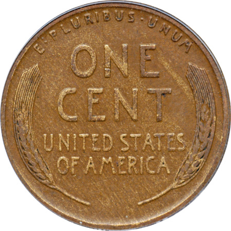 1922 Plain. ANACS VF-30.