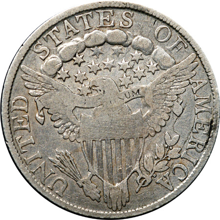 Two 1805 Draped Bust Large Eagle Half Dollars.