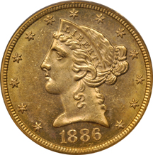 1886-S PCGS MS-61.