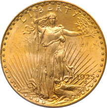 1925 PCGS MS-65.