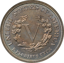 1883 No Cents. NGC MS-65.