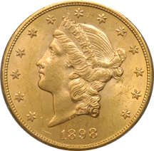 1898-S PCGS MS-63.