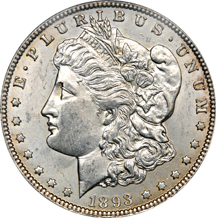 1893-O PCGS MS-62.