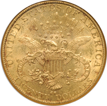 1890-CC NGC AU-58.