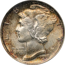 1918-D PCGS MS-64FB.