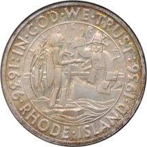 1936 Rhode Island. NGC MS-65.