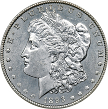 1893-O ANACS MS-61.