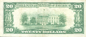 1928 $20.00 Star. VF.