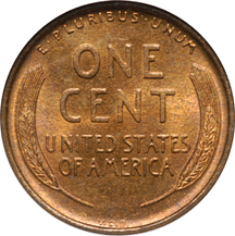 1909-S VDB. NGC MS-64 RB.