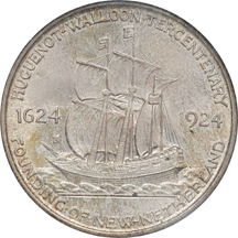 1924 Huguenot. NGC MS-66.