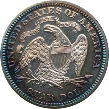 1871 ANACS PF-63 Cameo.