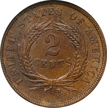 1865 NGC MS-63 BN.