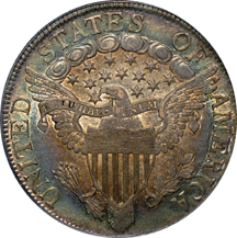 1806 O-109, R-1. Pointed 6, No Stem. PCGS AU-58.