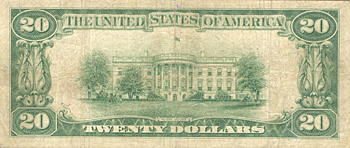 1929 $20.00. Seaford, DE Ty. 2. F.