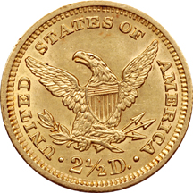 Two 1907 Quarter Eagles.