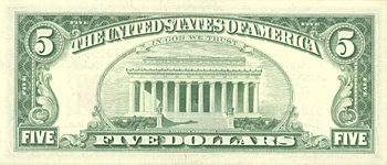 Ten Sequential 1963 $5.00 Stars. CU.