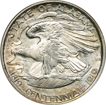 1921 Alabama. NGC MS-63.