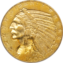 1909 PCGS MS-62.