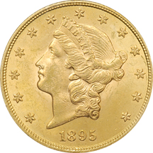 1895 PCGS MS-61.