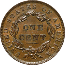 1838 PCGS MS-63 BN.