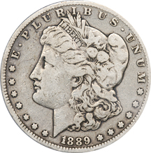 1889-CC PCGS F-12.