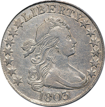 1803 O-101, R-3 PCGS VF-35.