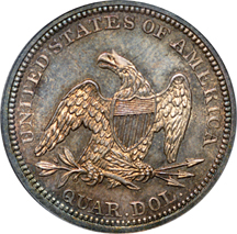 1860 PCGS PF-64.