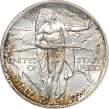 1938-S Oregon. NGC MS-67.