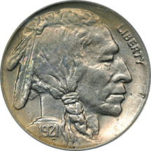 Two Buffalo Nickels. PCGS.