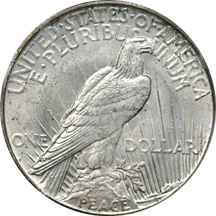 1921 PCGS MS-64.