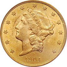 Two 1904 PCGS MS-64.