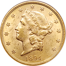 1894 ANACS MS-61.