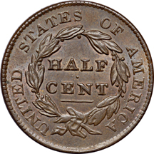 Two Half Cents.