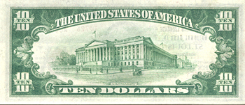 1929 $10.00. St. Louis, MO Ty. 2. GemCU.