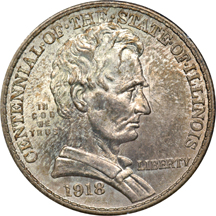 Seven Silver Commemorative Half Dollars. PCGS.