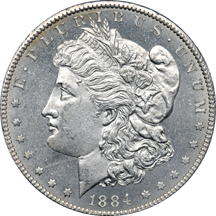 Two 1884-CC PCGS MS-63.