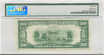 1928-C $20.00 Chicago. PMG VF-35.