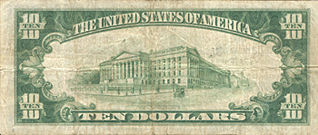 1929 $10.00. Ogden, UT Ty. 2. F.